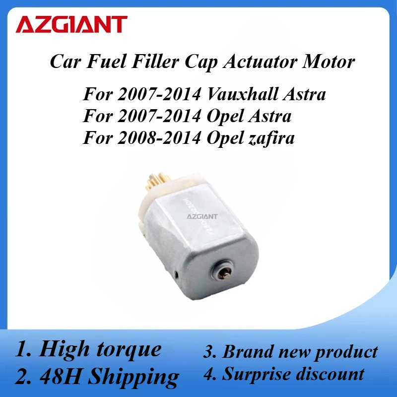 For Opel Zafira Vauxhall Astra 2008-2014 Car Fuel Filler Flap Open Lock Release Actuator Core Motor Tank Cap Door Engine