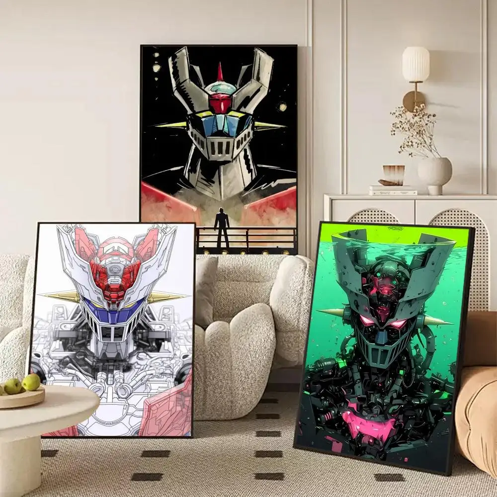 ملصق M-Mazinger Z Robot ملصق مثالي ذاتي اللصق مصمم لمساحات المكاتب المنزلية لتناول الطعام #3