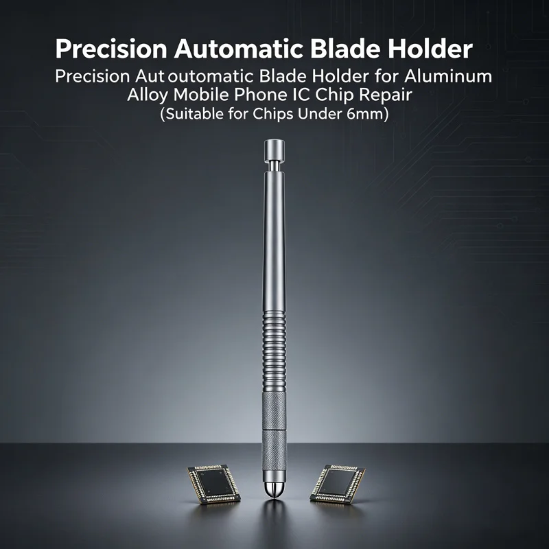 013 Auto Lock Rapid Mount Blade Handle For Mobile Phone IC Chip Micro Cutting Work Fit All Blades Under 6mm
