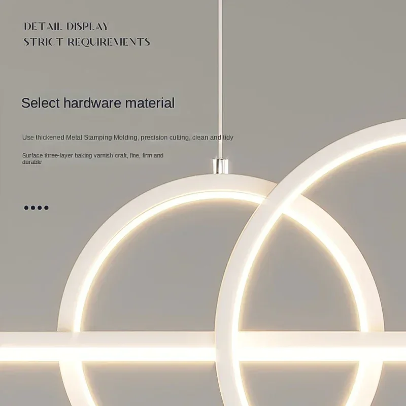 Скандинавская Минималистичная гостиная Светильник, потолок для столовой, новая современная простая студия, кафе, бар, светодиодная люстра в виде летающей блюдце