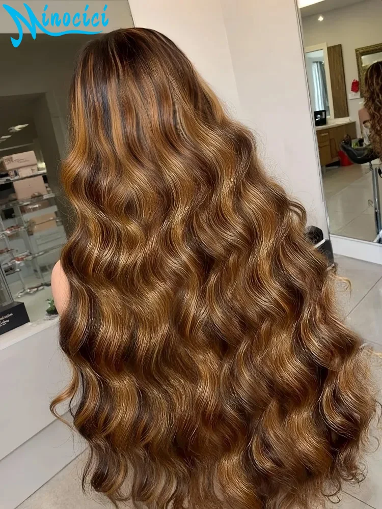 

Выделите 13X6 Hd Кружевные фронтальные парики 250 Плотность Объемная волна Бразильский парик из человеческих волос 427 Парик с эффектом омбре для чернокожих женщин 100% человеческие волосы