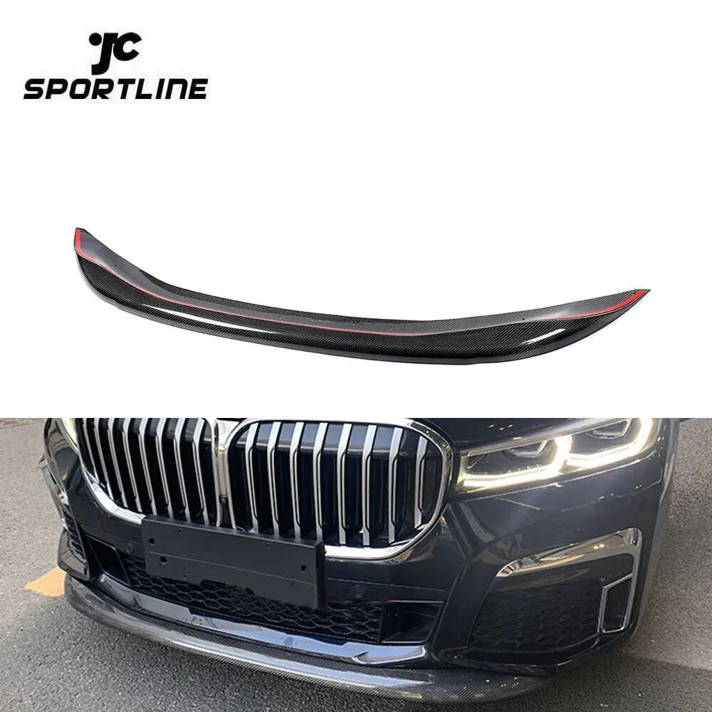 

JCSPORTLINE G11 G12 Carbon Fiber Front Bumper Lip For BMW 7 Series M-TECH 2019-2020