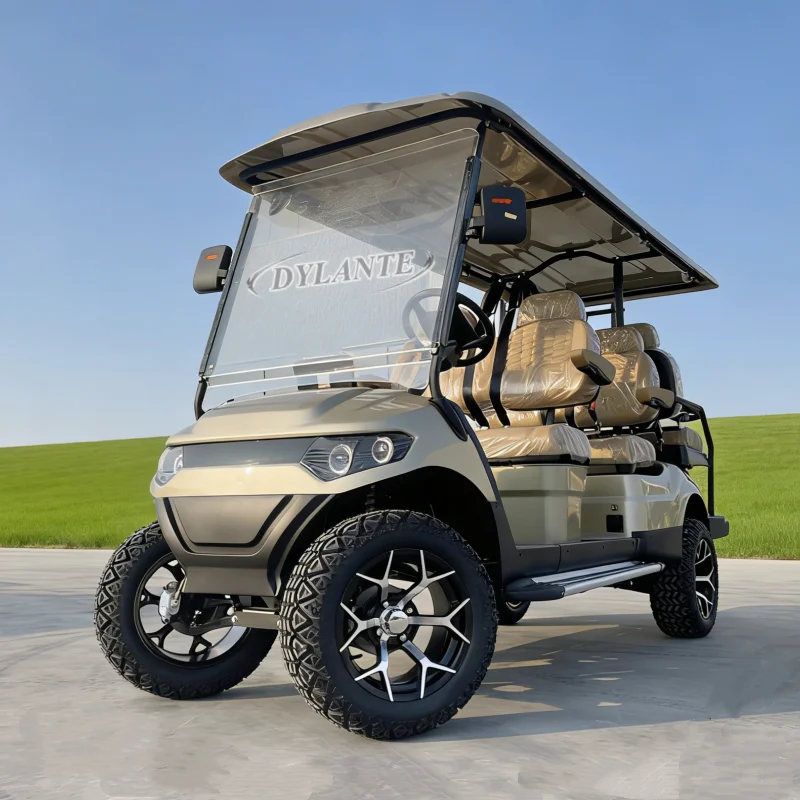 48V/60V/72V Electric Golf Cart 2/4/6/8 Seater Lithium 4000W/5000W/7000W AC Motor AC Motor Off Road Golf Cart