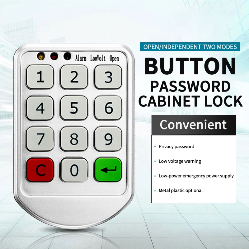 Kunci laci kata sandi digital cerdas, Kunci Pintu Kabinet Elektronik, kunci lemari, kunci pintu elektronik tanpa kawat