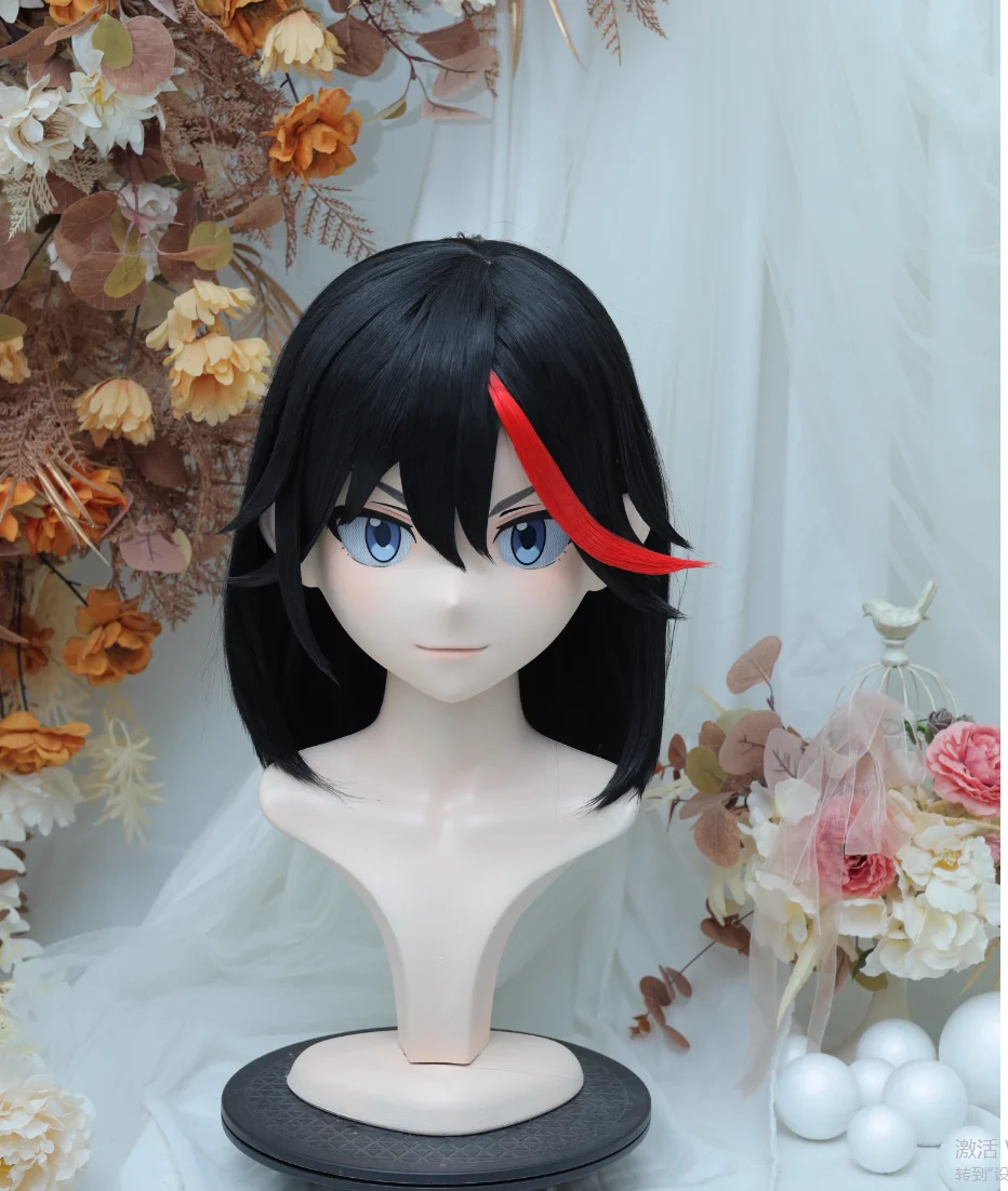 

(NFD36--1)Customize Full Head With Lock Pretty Female/Girl Japanese Animego Character Kig Cosplay Kigurumi Mask Crossdress Doll