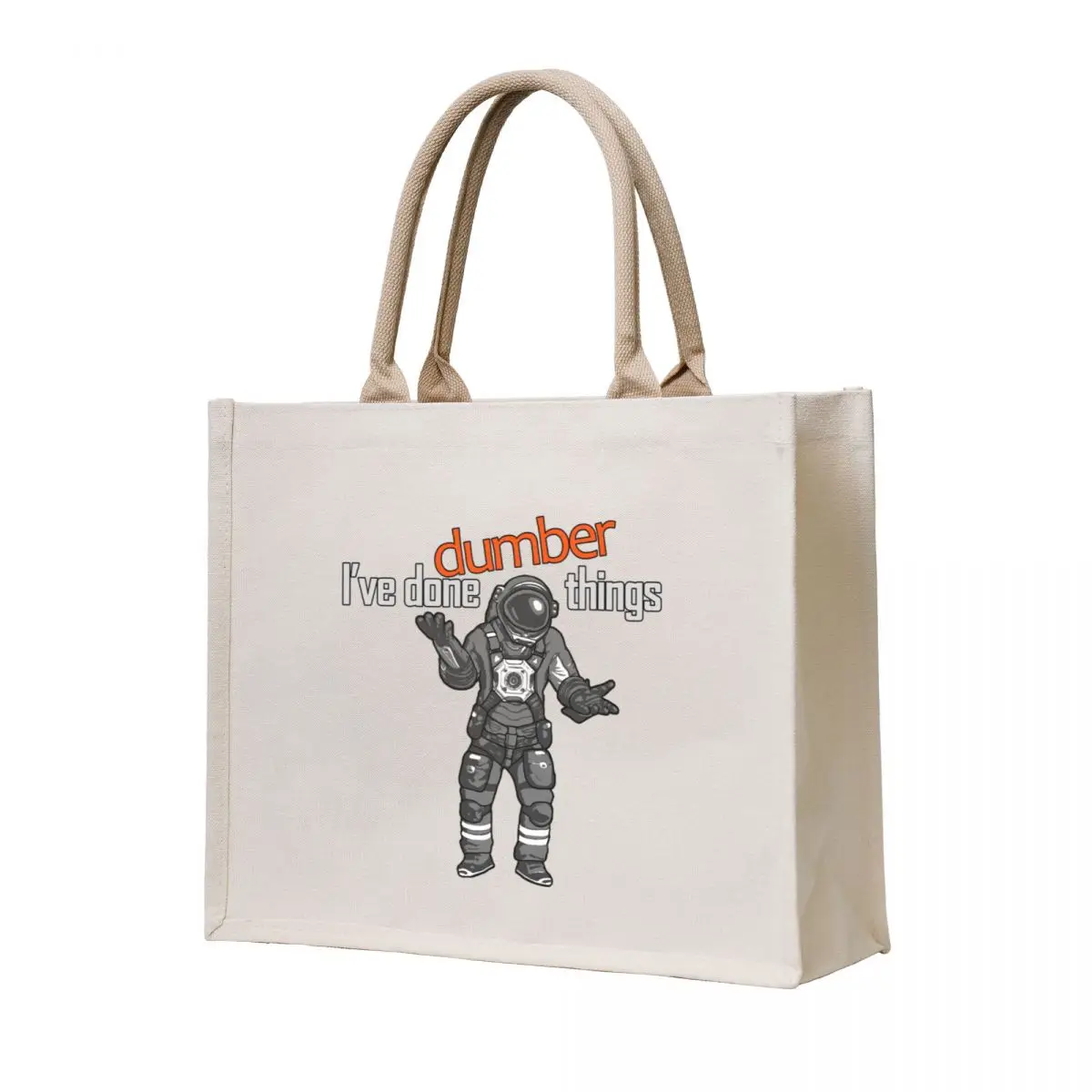 

Dumber Things Tote Bag Women's shopping bag the tote bag supermarket folding Women's shopper