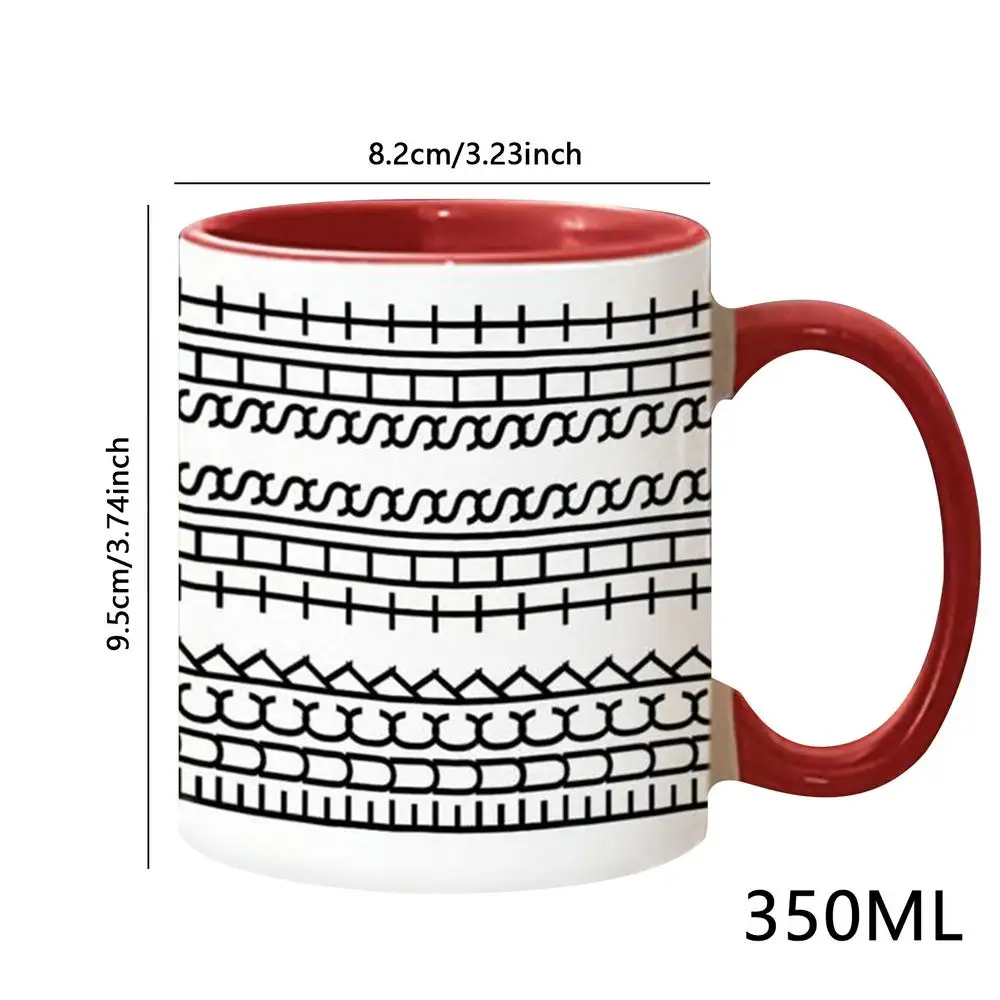 Verborgen bericht koffiemok keramische chocolademelk beker moderne koffieliefhebber cadeau keukenaccessoires bericht koffiebeker