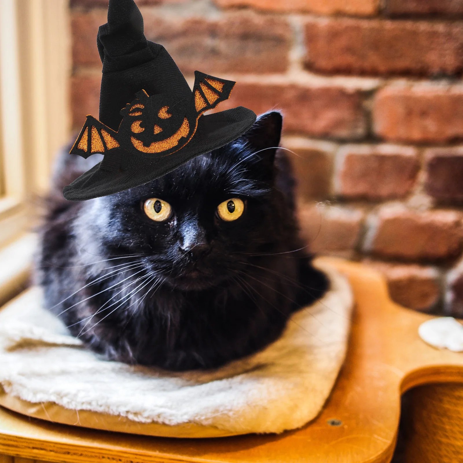 1 قطعة قبعة الحيوانات الأليفة تصميم رائع قبعة الحيوانات الأليفة الصغيرة هالوين الكلب القط غطاء الرأس الزخرفية مهرجان أغطية الرأس الطرف