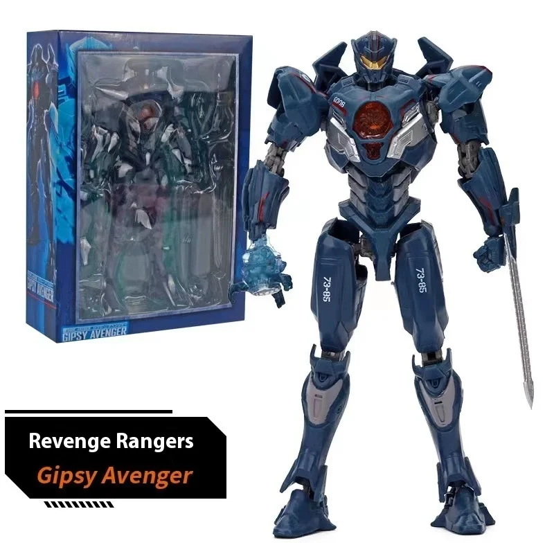 Pacific Rim 2 Mecha Model Revenge Wanderer Obsidian Joint Movable Handle Model Monster Male Toy Gift Ornament