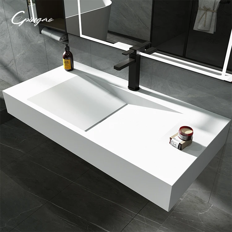 

Factory Wholesale Modern Bath Vanity Bathroom Rectangle Wall Mounted For Hotel Home Use