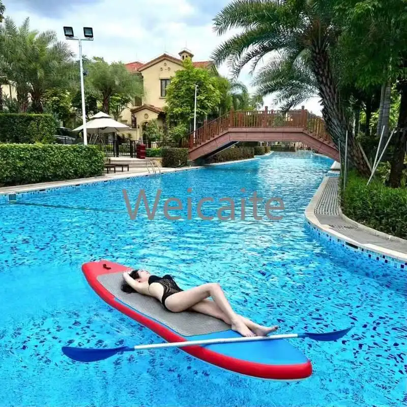 

Inflatable Wakeboard with Paddle SUP-9 '10 "for Water Sports