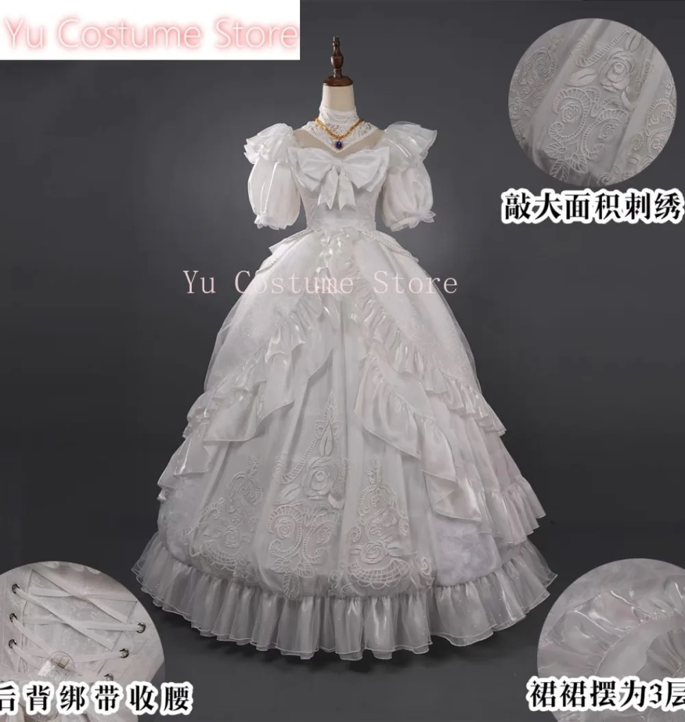 

YuIdentity V Mary Bloody Queen Dress Cosplay Costume Cos Game Anime Party Uniform Hallowen Play Role Clothes Clothing