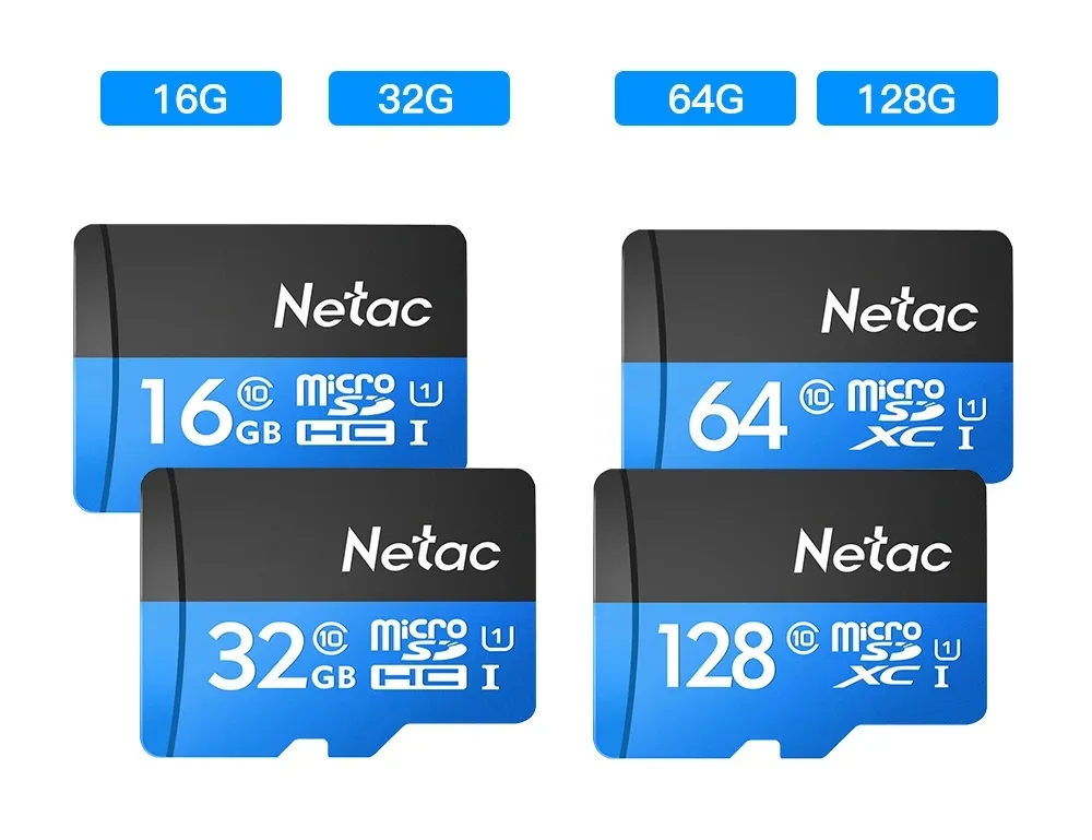 Cartão TF Classe 10 de 16-256GB, Cartão Micro SD para Memória de Smartphone e Câmera CCTV & DVR, Armazenamento de Dados em Alta Velocidade 80MB/S