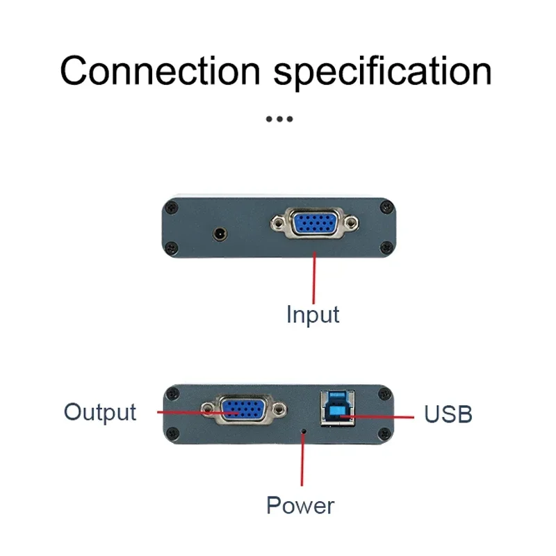 НОВОЕ устройство захвата аудио и видео VGA Вход VGA USB-выход Конвертер видео VGA в USB 1080P