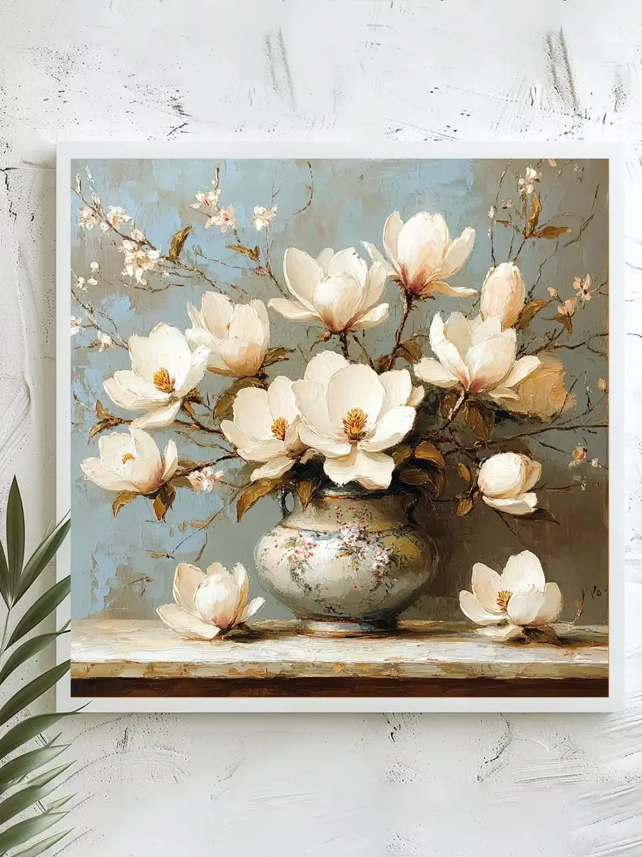 1 Stück 40x40 cm/15,74 Zoll, 11CT/14CT Kreuzstich-Set, DIY Valentinstagsgeschenk, Stickerei-Set für Festivals, Blumen – Detail 1