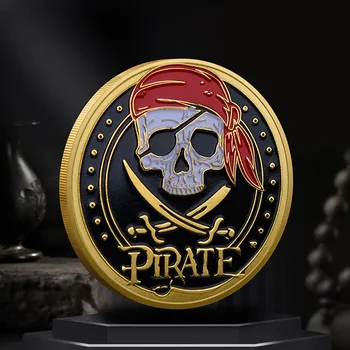 מטבע אתגר צבאי זיכרון אוסף פיראטים מטבע יובל