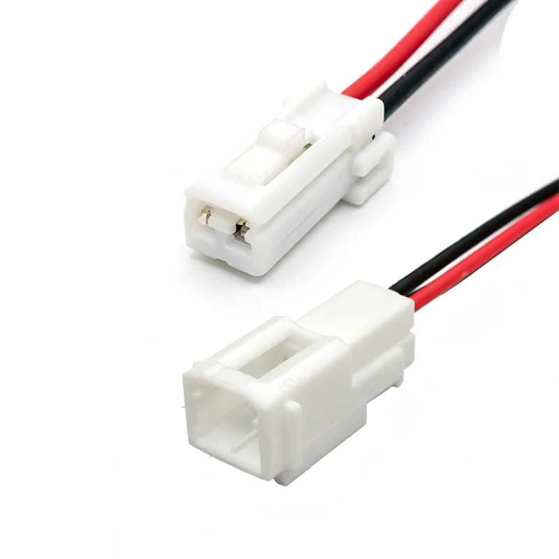 5 Sets 2-Pin Plug and Play Wiring Harness Connector for Audio Tweeter & Instrument Panel (Male & Female)