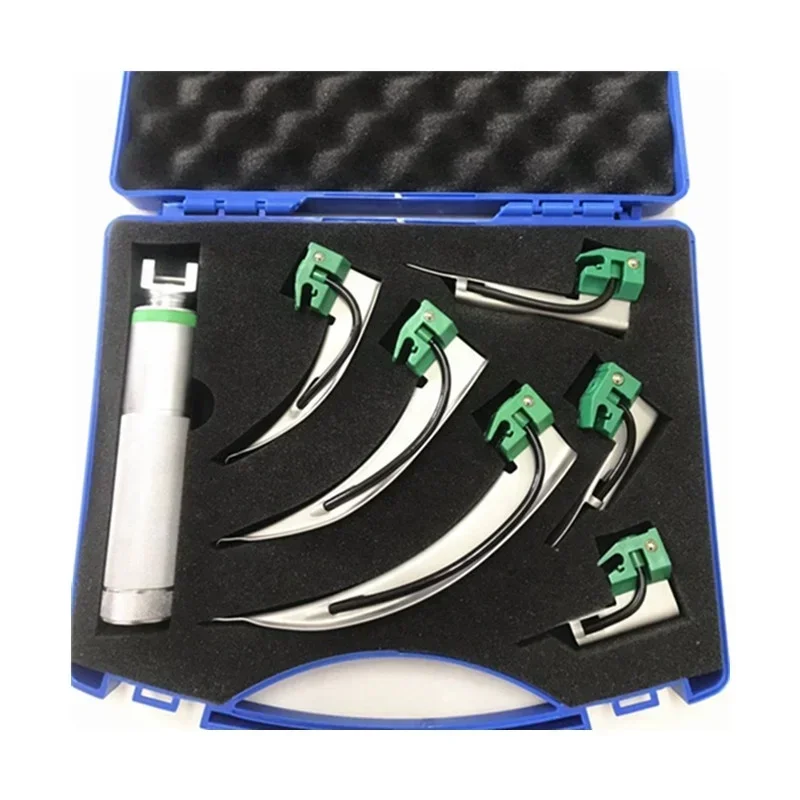 Disposable Blades Fiber Optic Laryngoscope Set