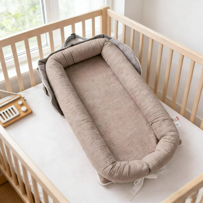 

2026 New Washable Detachable Baby Nest Portable Infant Sleeping Bag for Travel and Home Use