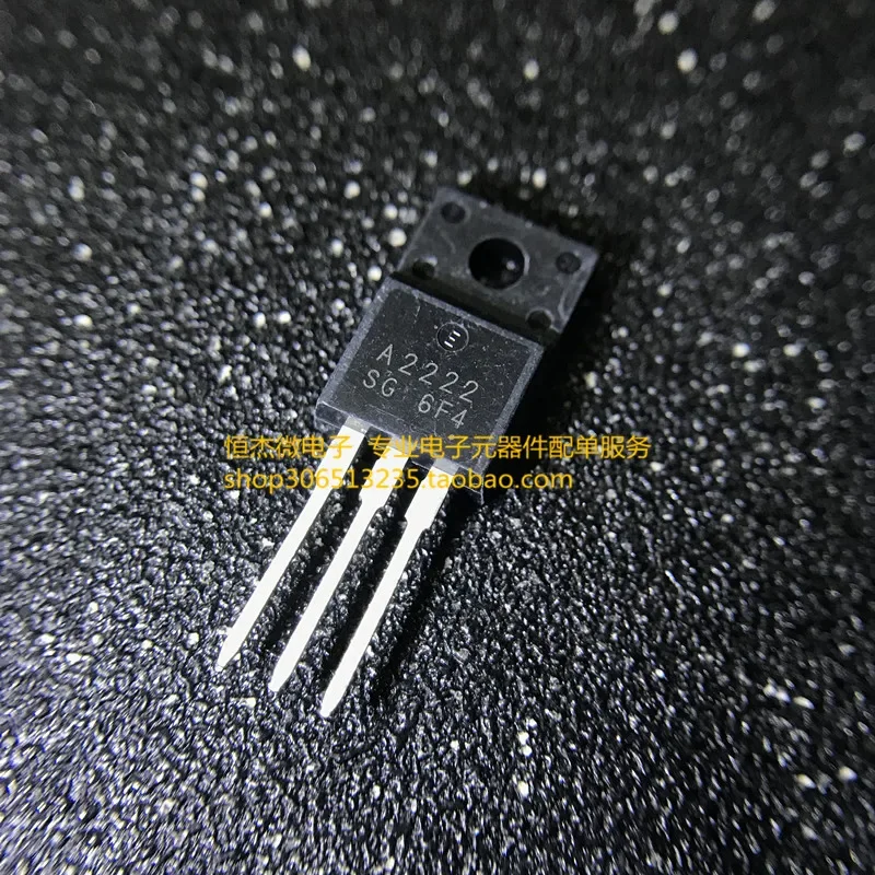 

10PCS/ 2SA2222 2SC6144 A2222 C6144 straight plug TO-220 amplifier to tube new import