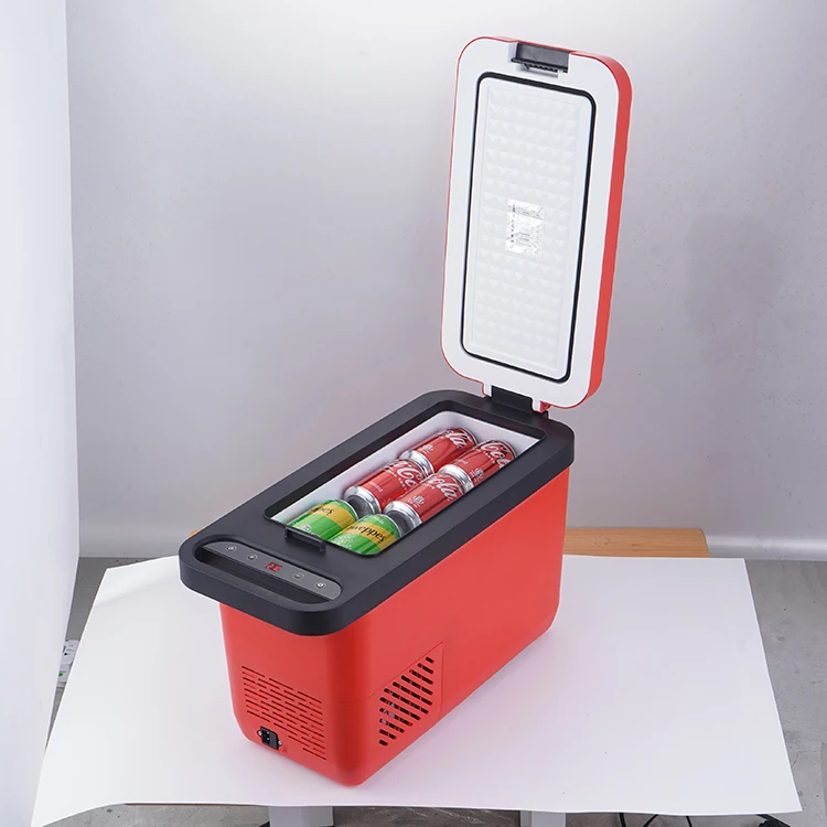 High-end Mini Outdoor Camping Portable 16L Car Fridge Car Refrigerator