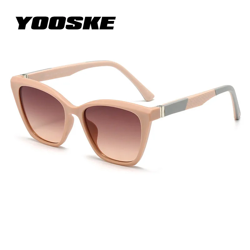 Popular Square Large Frame Sunglasses Vintage Gradient  Sun Glasses Women Fashion Shades Personalized UV Resistant Goggles