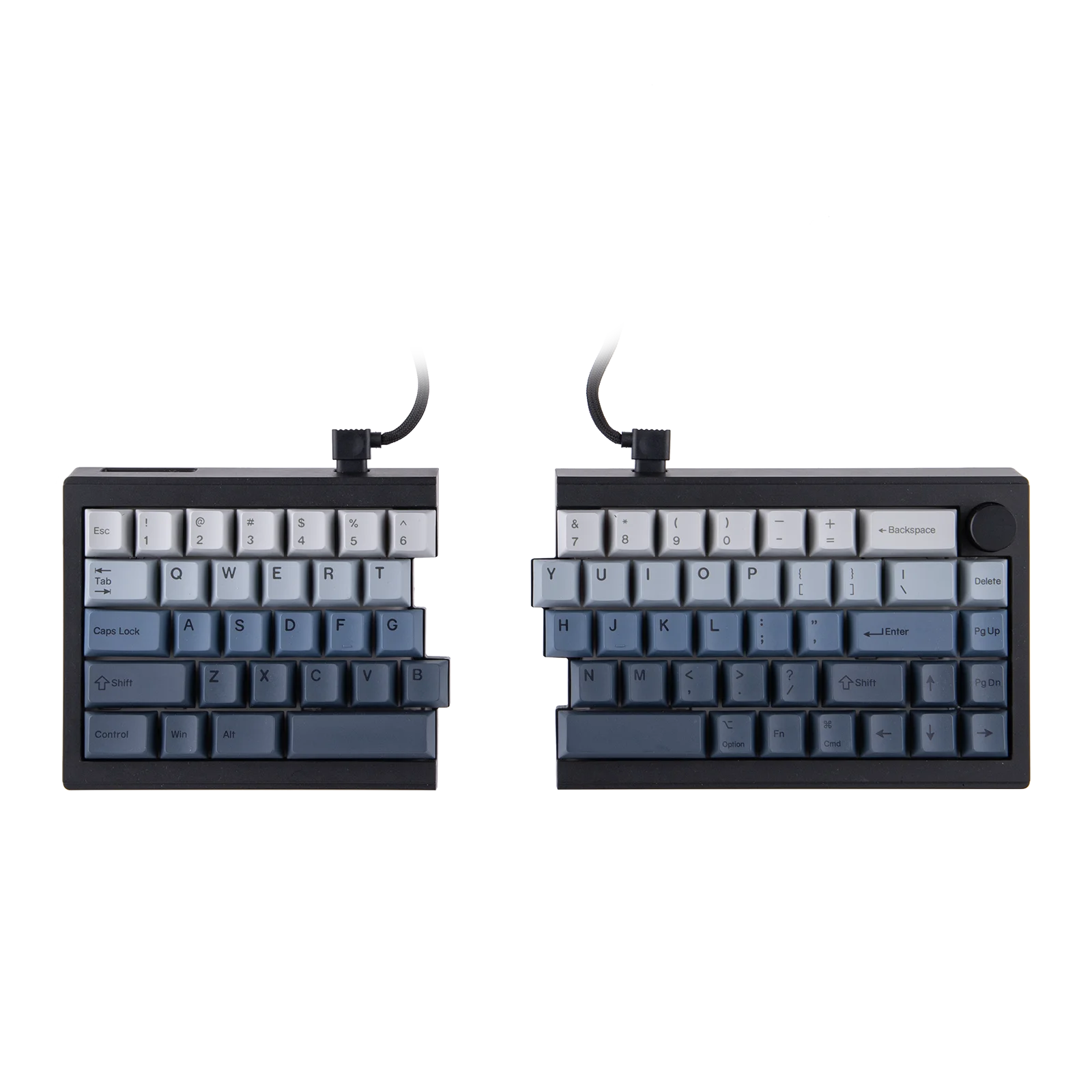 EPOMAKER Split65 60% ANSI US Layout Hot-Swap Tri-mode Draadloos mechanisch toetsenbord 3000mAh batterij en RGB-achtergrondverlichting voor Mac/WIN