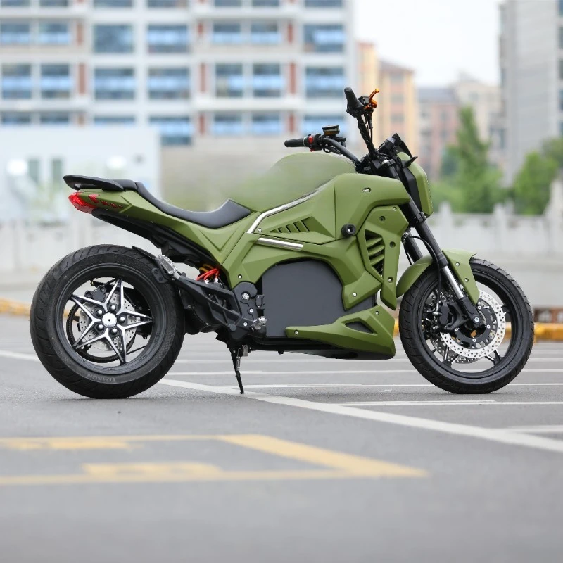 STLF Neues Modell Devil Elektromotorrad für Erwachsene mit 12000W Zentralmotor, Hochwertige Konfiguration, Hohe Geschwindigkeit und Große Reichweite von 200km