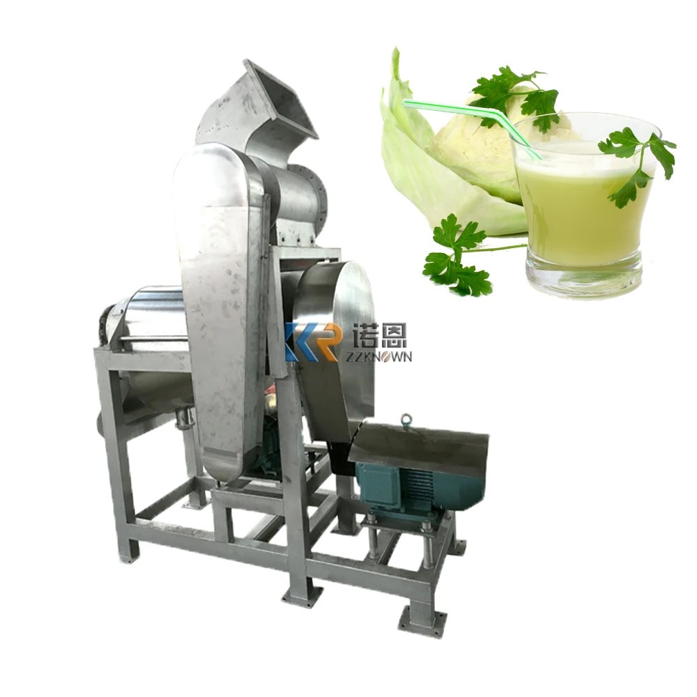OEM Commercial Apple เกลียว Crusher Juicer Extractor ผลไม้สายการผลิตการประมวลผลเครื่องกดเย็นสำหรับสีส้ม