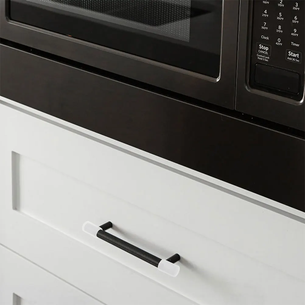 12 قطعة مصدات باب الخزانة من السيليكون حراس الزاوية المستديرة سلامة الطفل حافة حامي مصدات مقبض الدرج #1