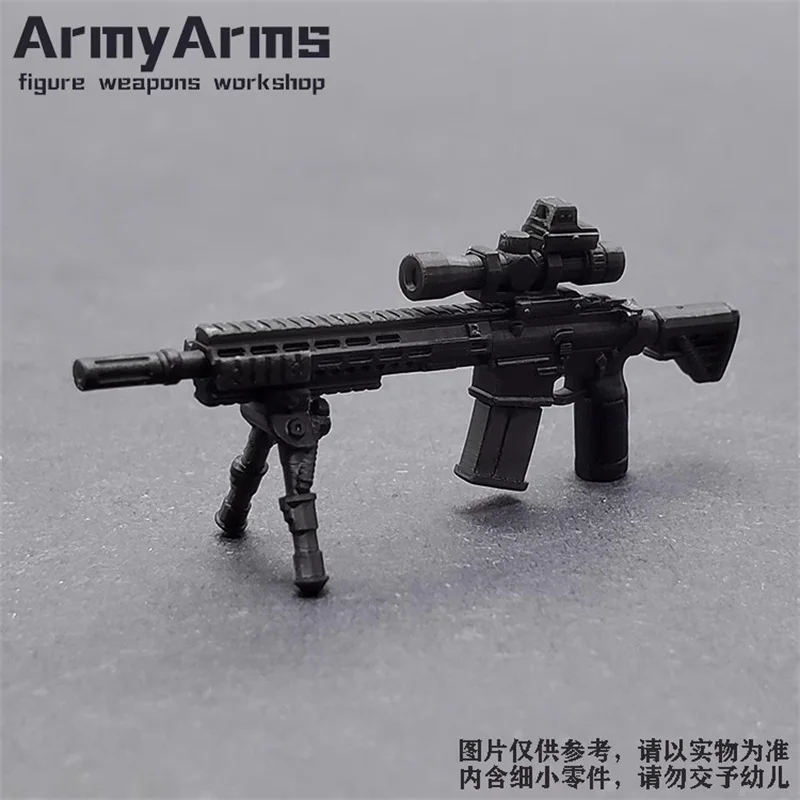 

ArmyArms 1/50 Scale Soldier 4.5CM Weapon M110A1 Sniper Rifle High Quality Plastic Model Toys In Stock