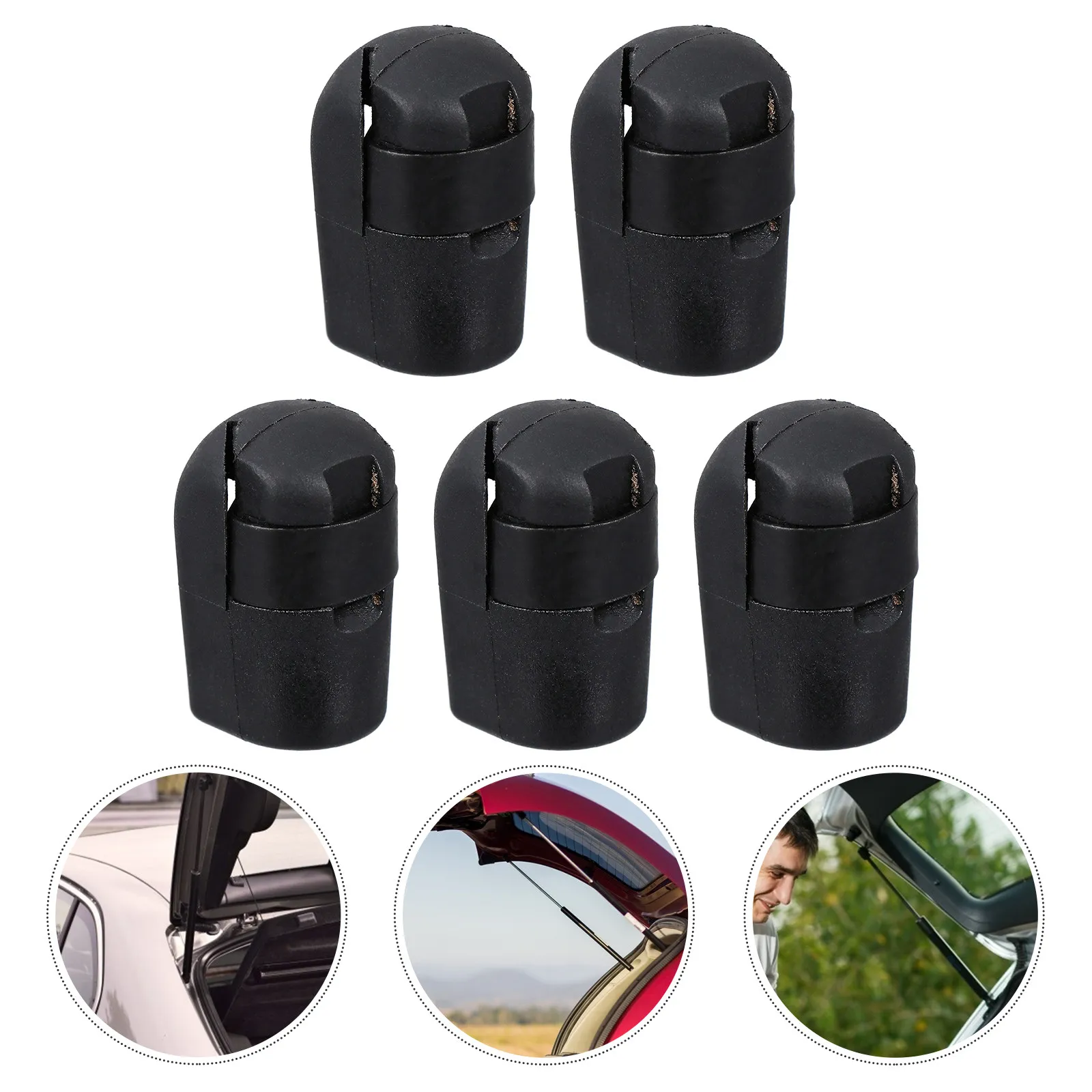 5pcs Gas Spring End Fitting Connectors, Durable Quick-Release Connectors for Lift Systems
