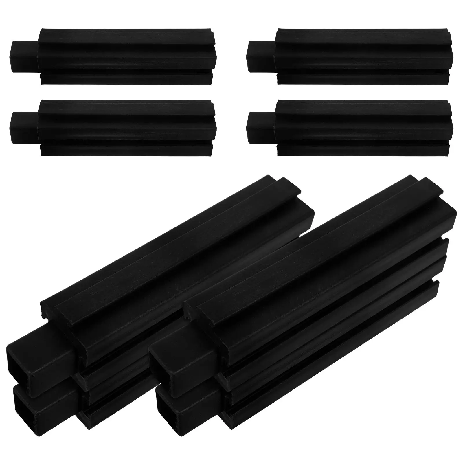 8Pcs Plastic Planter Box Legs Elevated Garden Bed Stand for Balcony Vegetable Gardening Outdoor Patio Planter Box Accessory DIY