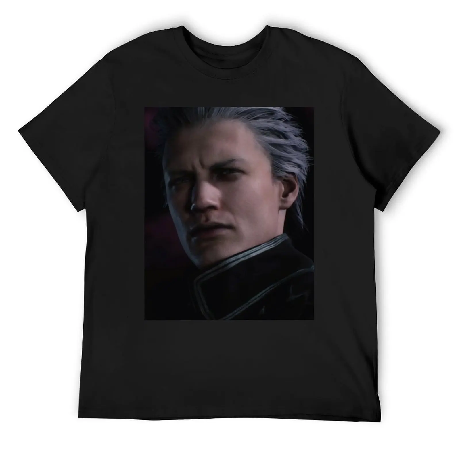 The Legendary Son of Sparda: Vergil T-Shirt graphics Aesthetic clothing customs plus size tops shirts men