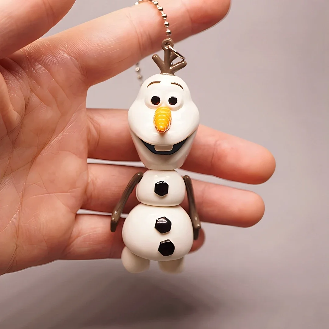 Frozen Snowman Disney  Olaf 4.5cm mini Action Figure  Anime Decoration Collection Figurine Toy Story Toy Model For Children Gift