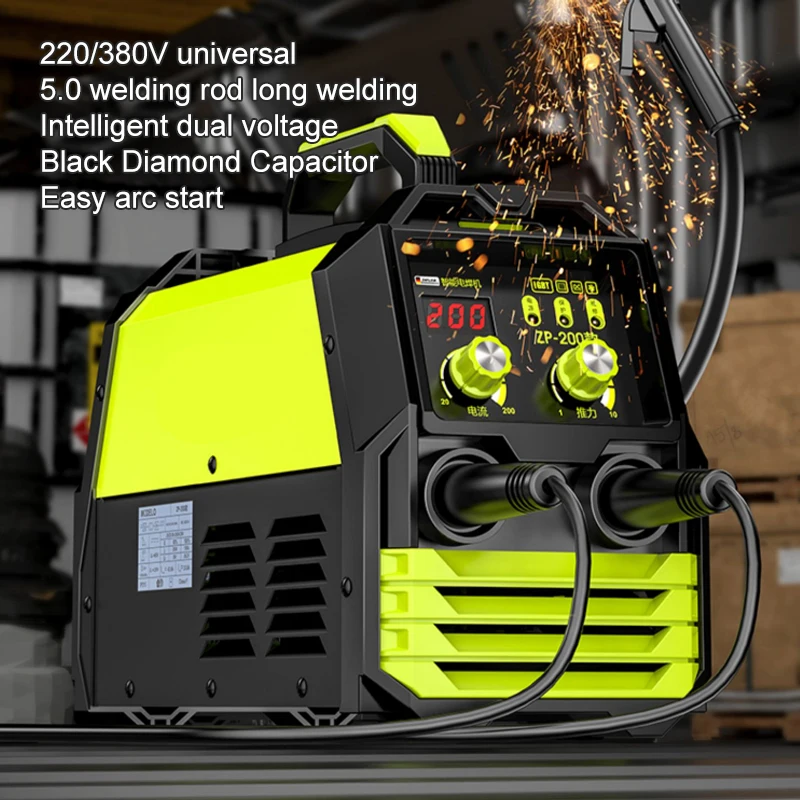 Boruix MIG MMA 250 Welding Machine Electric Semi-automatic Without Gas Welder 220V Welding Equipment With 0.5kg Flux Core Wires