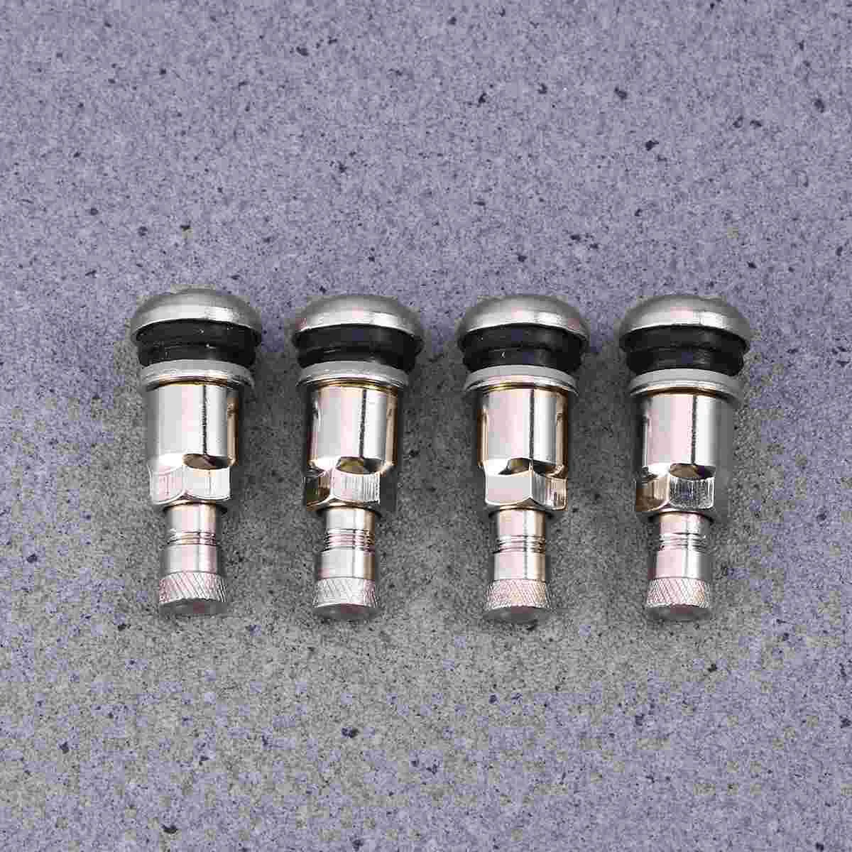 

Snap In Valve Stem Stainless Steel Tire Valve Stems Vehicle Tires Valves Tyre Stem Air Valve Caps нипель автомобильный