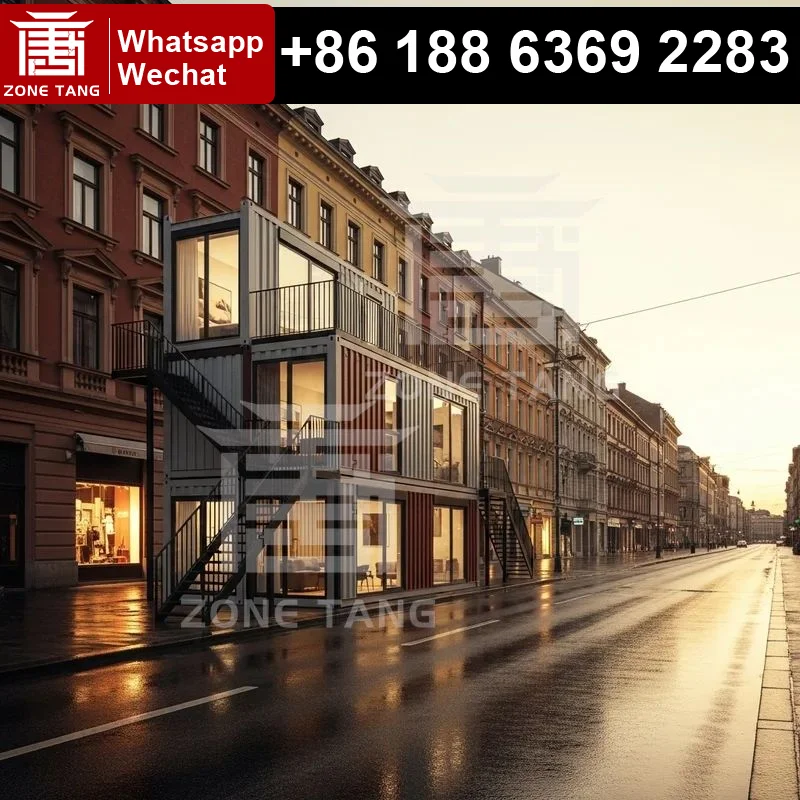 Garden Room Temperature Resistant Luxury Container Homes Flat Pack House Best Houses Pre Fabricated Homes Moisture Proof Compact