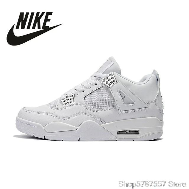 Nike Air Jordan 4 Denim AJ4 Breathable Men s New Arrival Authentic Basketball Shoes Sports Sneakers size40 46 AliExpress