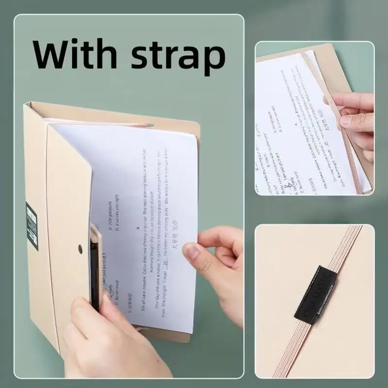 

3-in-1 A4 Portfolio Clipboard Multi-Function Business Folder Pad for Signing Presentation Professional Document Contract Holder