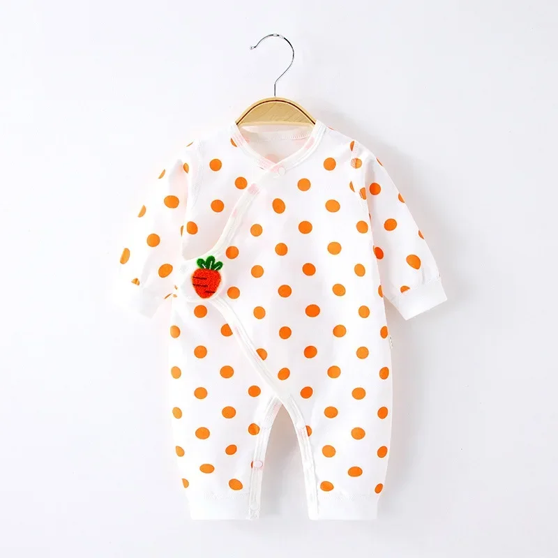 

Baby Clothes Long Sleeve Thin Rompers for Girls Boys for Spring Summer 0-6M Bodysuit & One-piece 5-day Shipping Baby Clothes