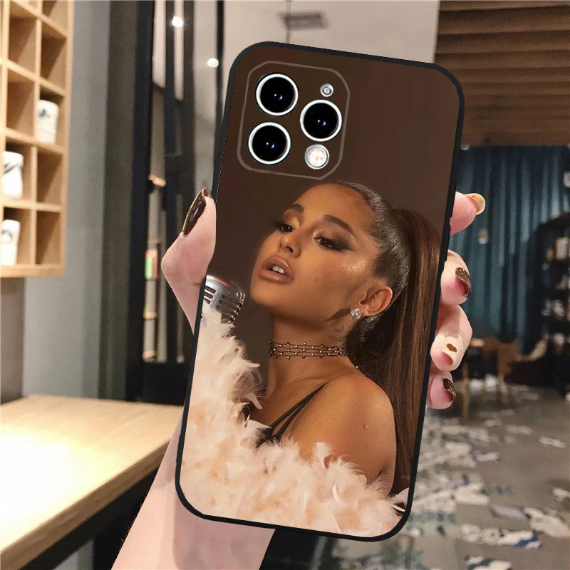 

Phone Case For iphone 17 Pro Max Air 16 15 14 13 Pro Max 15 16 Pro 15Plus Singer Pop star Ariana grande Shell