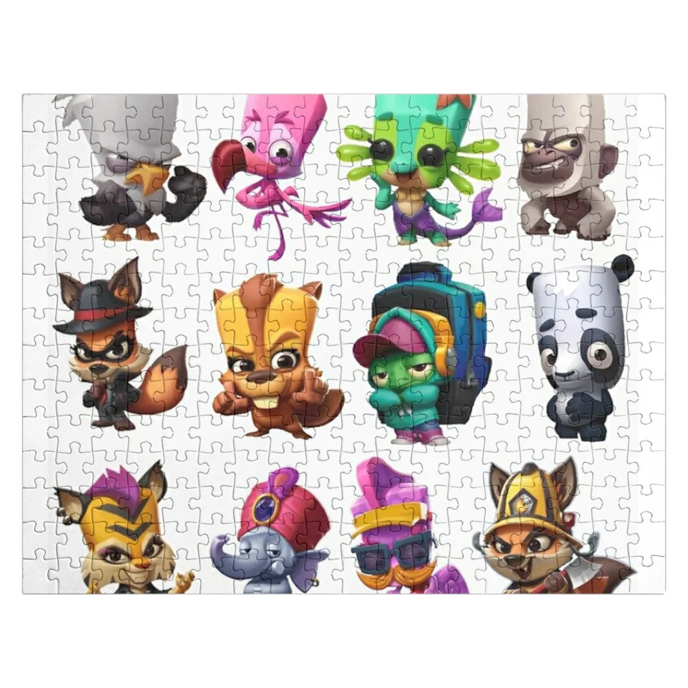 

Zooba Hero Jigsaw Puzzle Animal Jigsaw Puzzle For Adults Adult Wooden Puzze