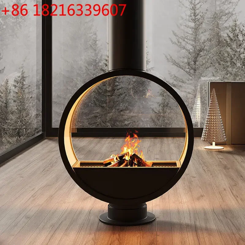 YAO TAO Ring hanging fireplace hotel coffee club homestay decoration electronic 3D atomization