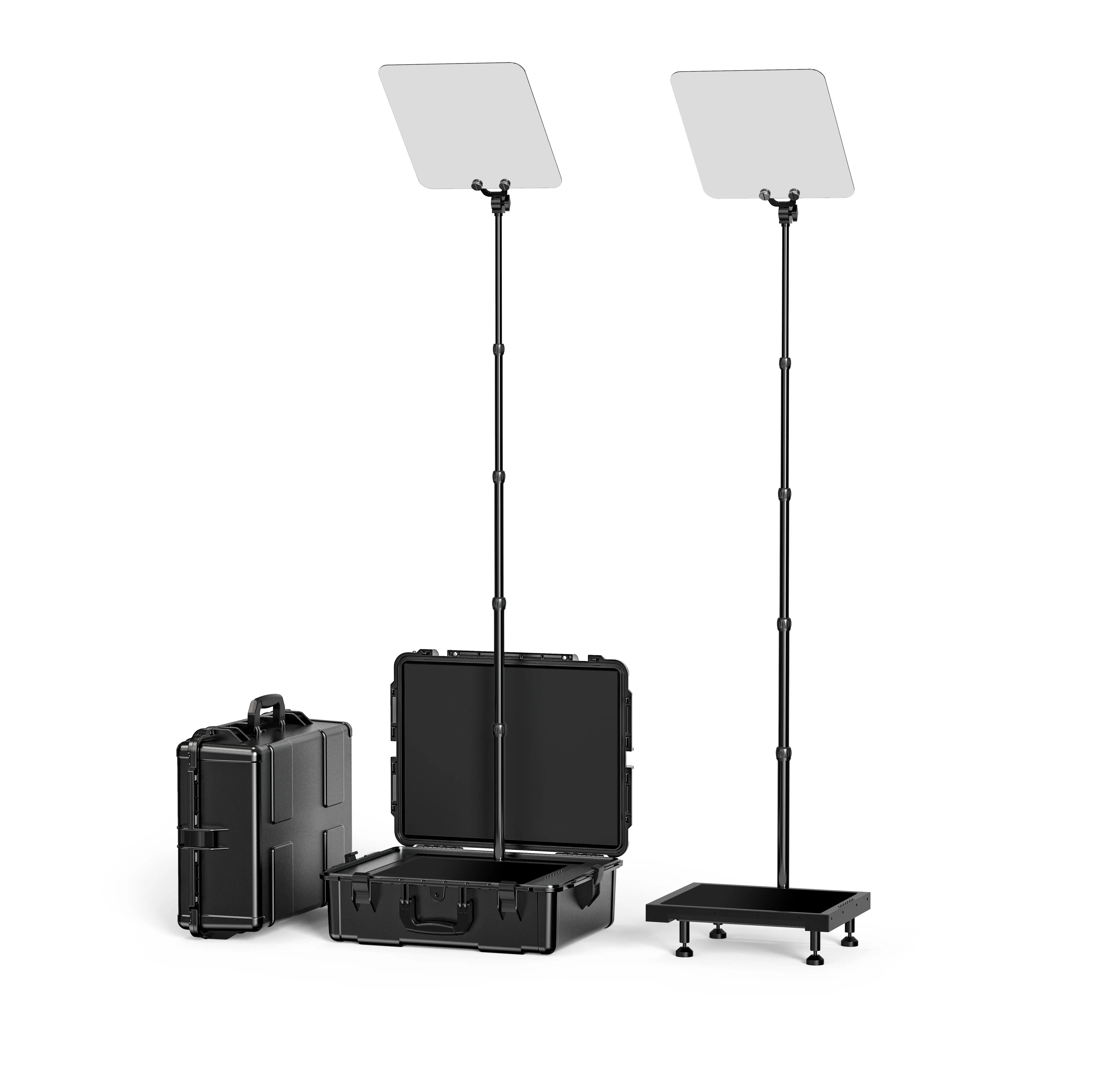 Teleprompter Presidencial TP300 para Monitor de 19 Pulgadas con Control Remoto, Estuche Rígido y Software