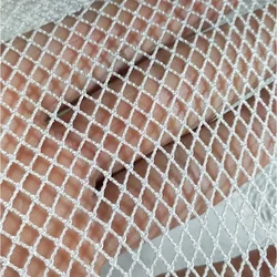 Knotless Nylon Pesca Net, Semi-Acabado Mesh, Rede de Pesca ao ar livre, Cage Breeding Net, Arrasto Net, Pesca Tool, 3mm-5mm