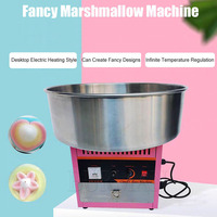 110v 220v Electric Cotton Candy Fairy Floss Supply Maker Machine Commercial Cotton Candy Machine