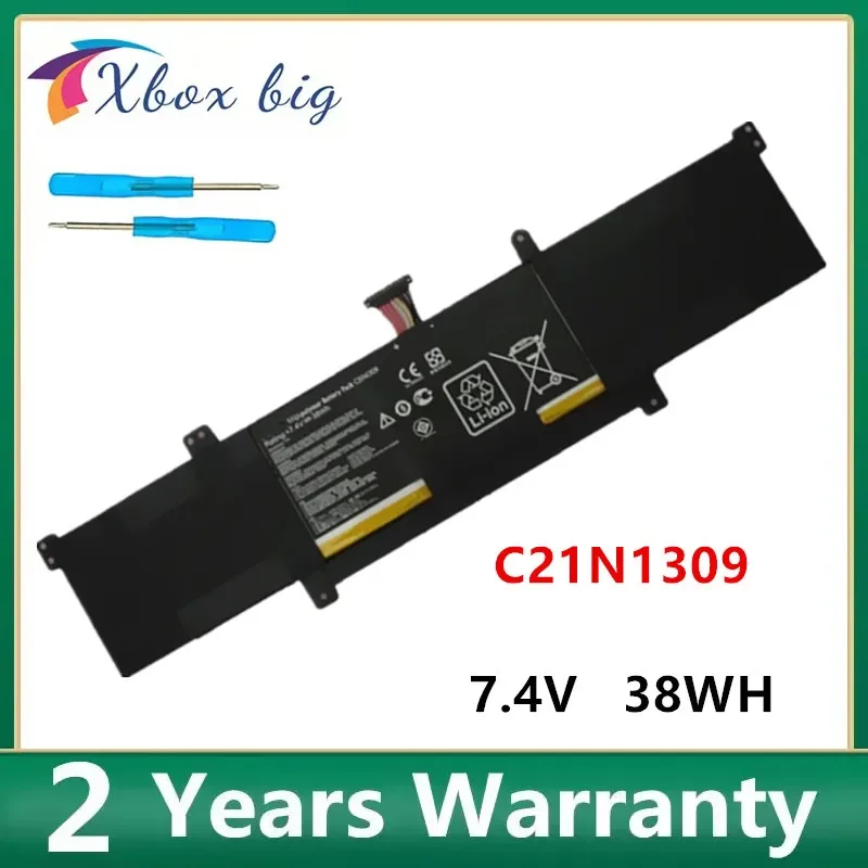 

7,4 V 38Wh 4965mAh C21N1309 Аккумулятор для ноутбука ASUS VivoBook S301LA S301LP Q301L C21PQ2H