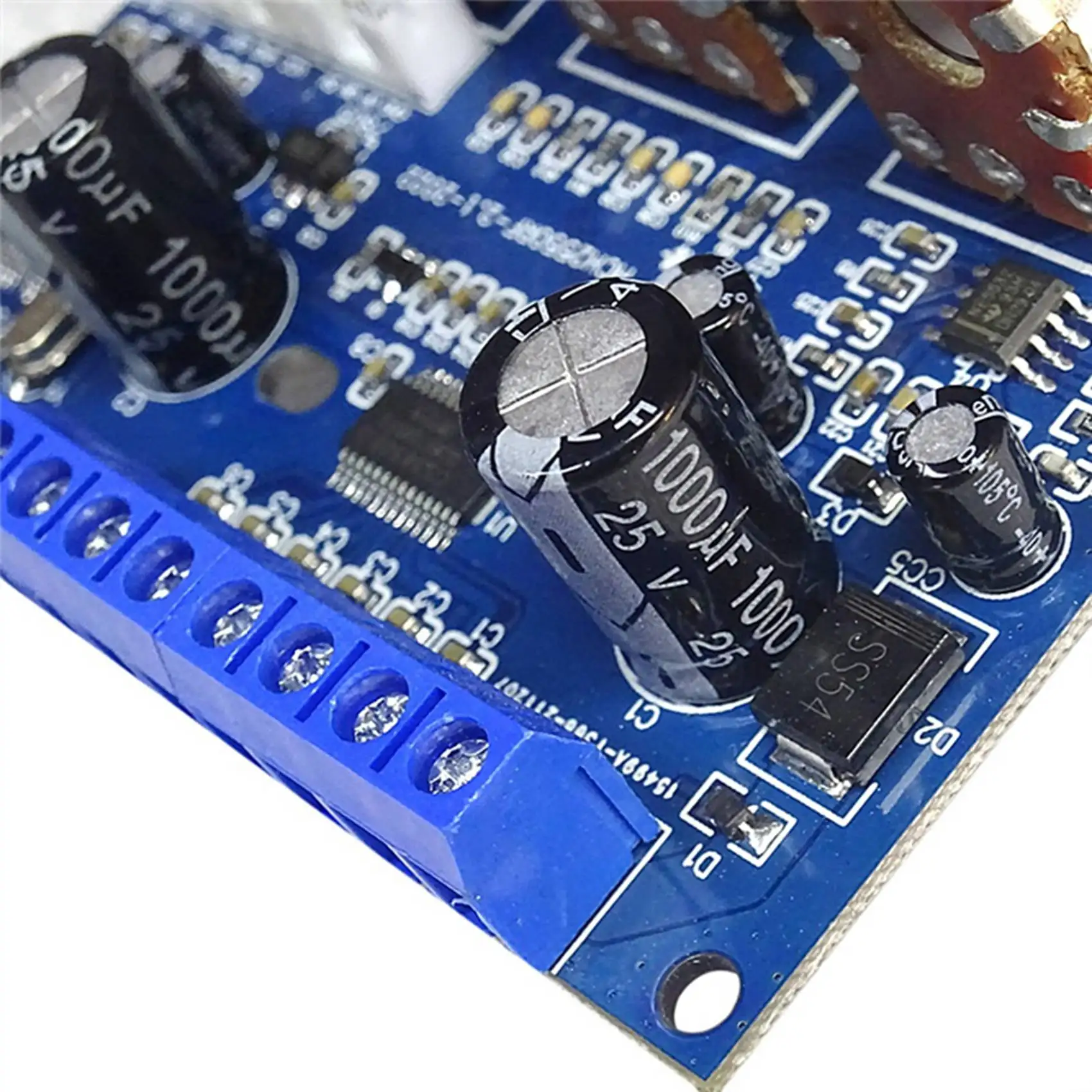 Placa amplificadora Digital de 2,1 canales 2X25W + 50W BT5.0 Subwoofer Clase D placa amplificadora DC12-20V con Cable auxiliar + Cable USB