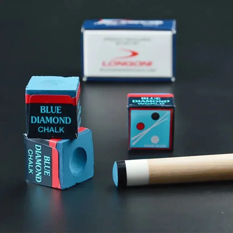 Billiard Chalk 2pcs Box Oil-Based Non-Sticky Snooker Specific Chalk Precision Cue Accessories High Adhesion Powder
